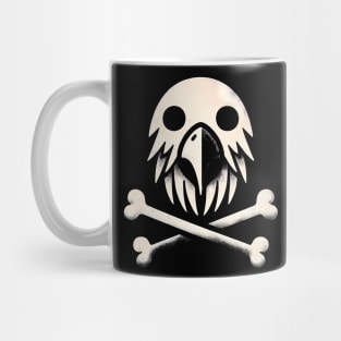 Jolly Roger Pirateflag Parrot Skull Crossbones Mug